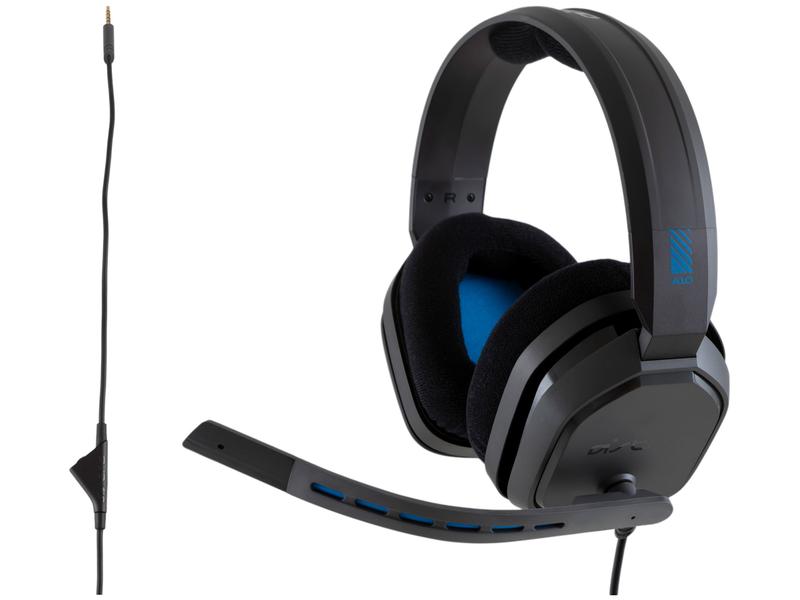 Imagem do produto Headset ASTRO Gaming A10 - Preto/Azul em Magazine Luiza